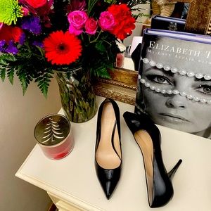 COLIN STUART BLACK STILETTO PUMP HEELS 👠